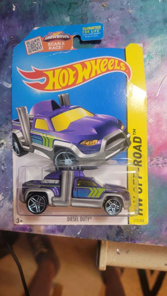 Hot Wheels Diesel Duty - ’15 HW Off-Road toy car collectible - Main Image 3
