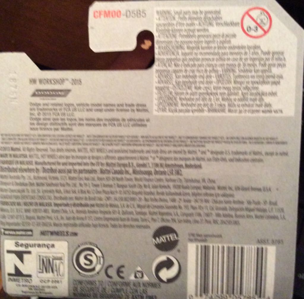 Hot Wheels 1974 Brazilian Dodge Charger - ’15 HW Workshop toy car collectible - Main Image 2