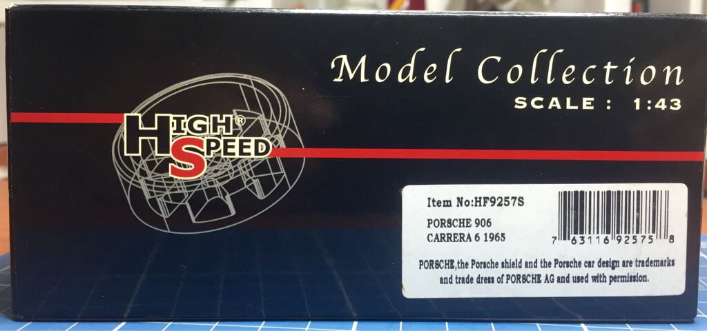 Porsche 906 Carrerr 6 1965  toy car collectible - Main Image 2