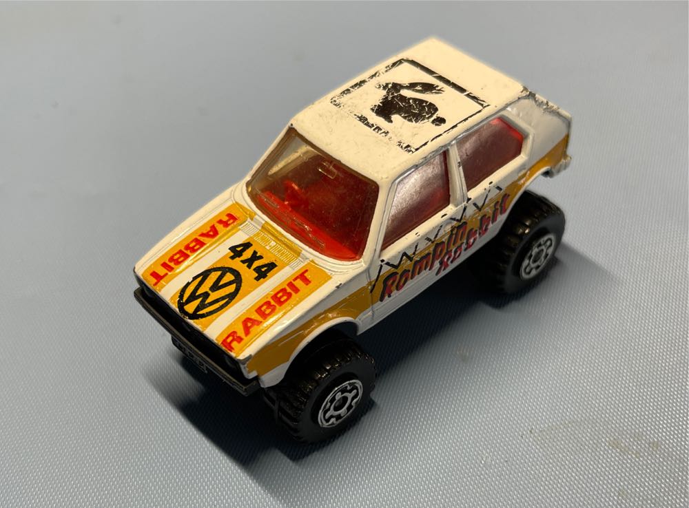 Romping Rabbit - Matchbox - Volkswagen toy car collectible - Main Image 2