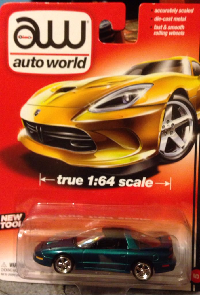 2013 Auto World   5 Of 6.  1993 Pontiac Firebird T/A  toy car collectible - Main Image 1