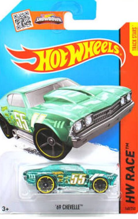 ’69 Chevelle - HW Race toy car collectible - Main Image 2