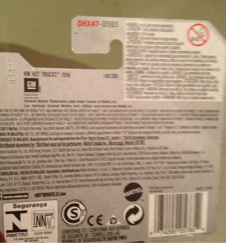 Custom ’72 Chevy Luv - HW Hot Trucks toy car collectible - Main Image 2