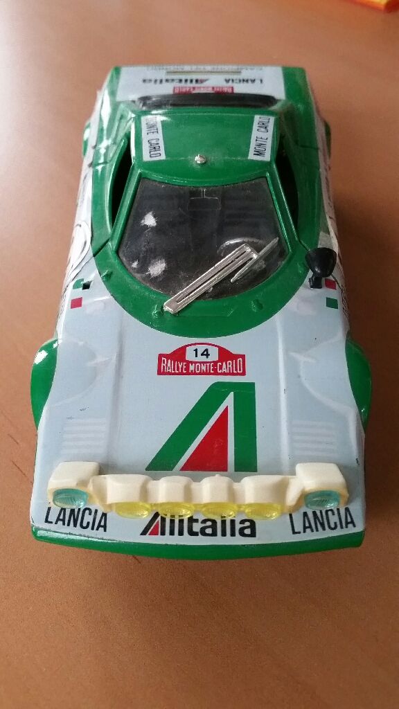 Lancia Stratos Rally Alitalia Verde  toy car collectible - Main Image 2