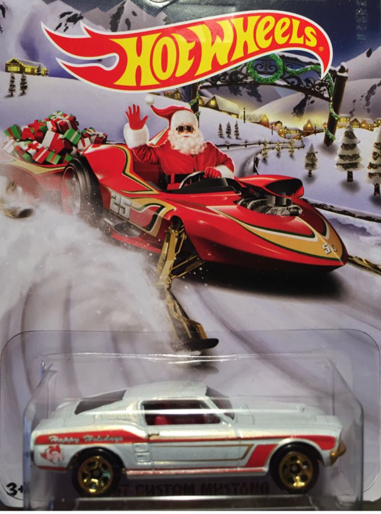 Custom 1967 Mustang - HW Holiday Rods toy car collectible - Main Image 1