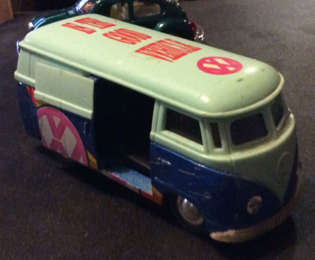 Volkswagen Bus Panel Van toy car collectible - Main Image 1