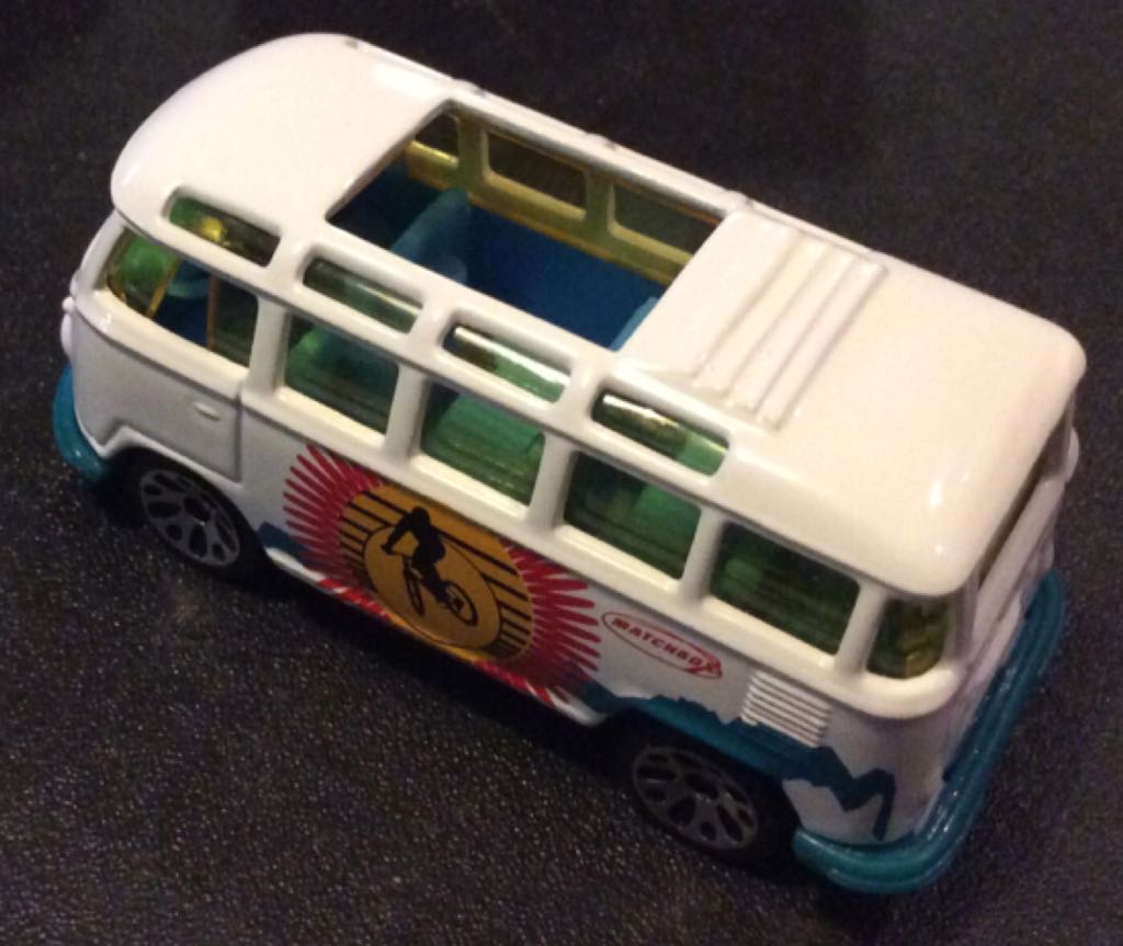 Matchbox Volkswagen Transporter - Weekend Heroes toy car collectible - Main Image 2