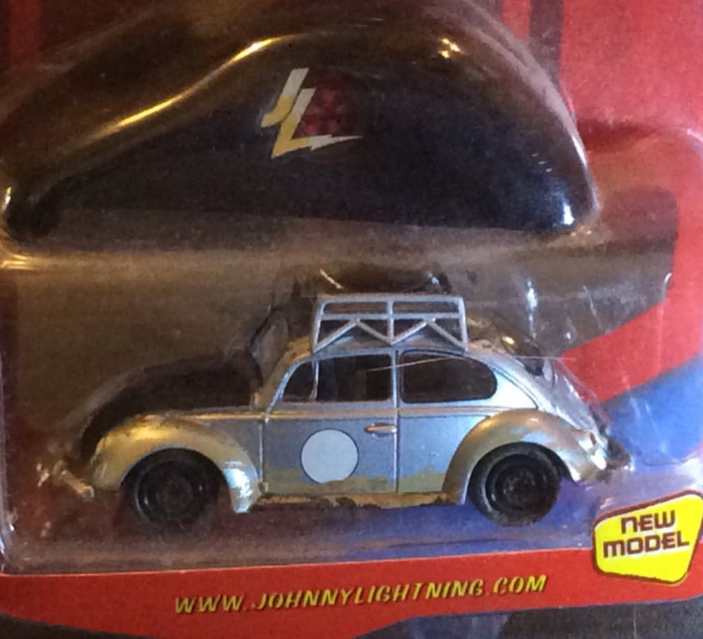 Johnny Lightning ’65 Volkswagen Rallye Beetle - Johnny Lightning Volkswagen toy car collectible - Main Image 2