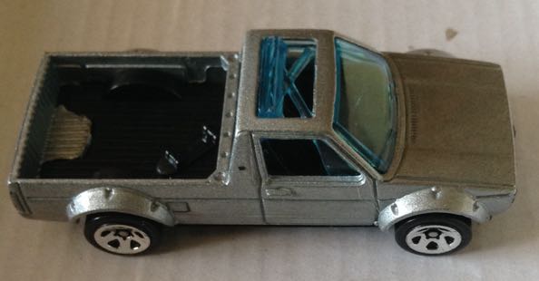 Pick Up Caddy Colkswagen Gris - Hot Wheels toy car collectible - Main Image 2