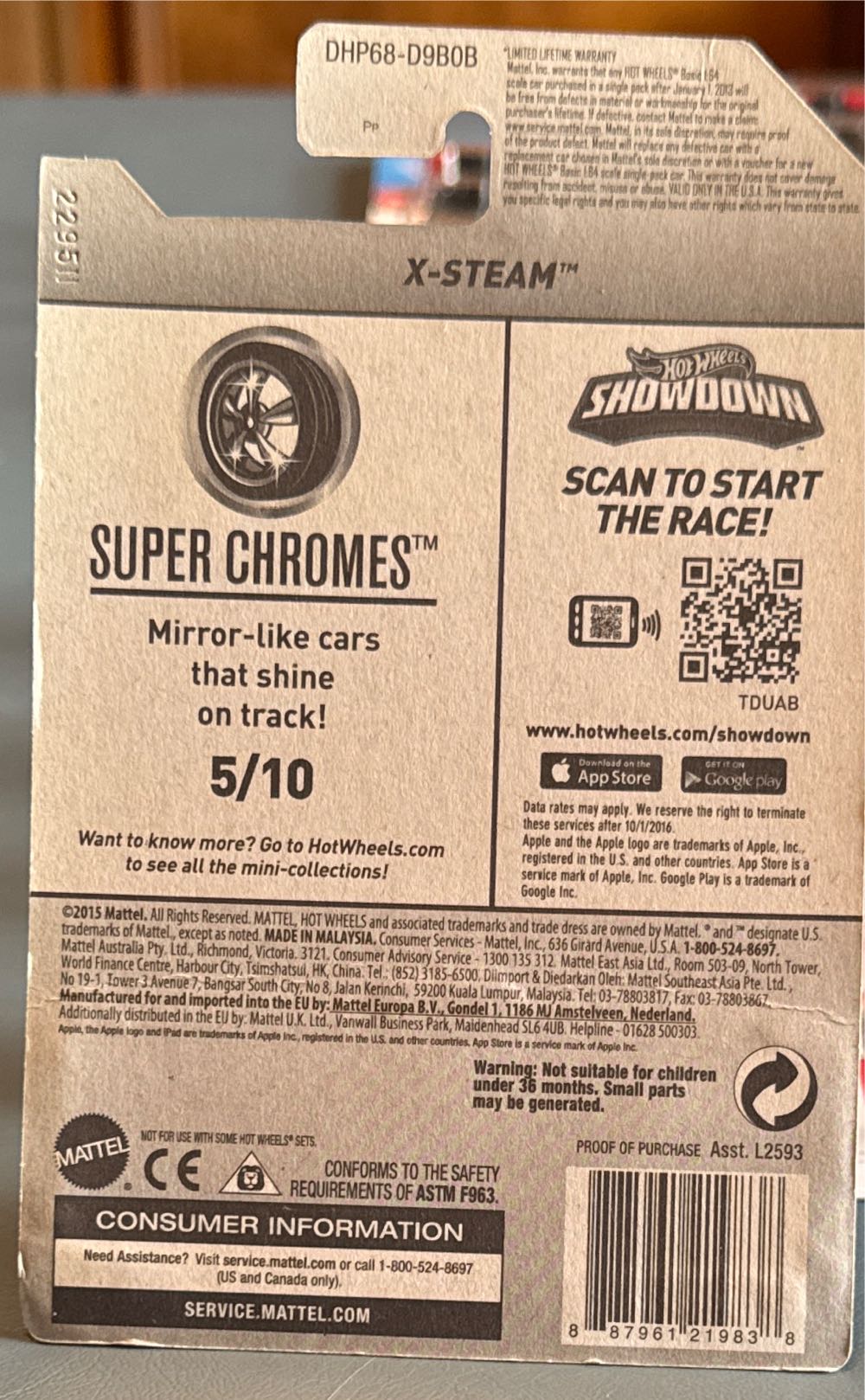 X-Steam - Super Chromes toy car collectible - Main Image 3