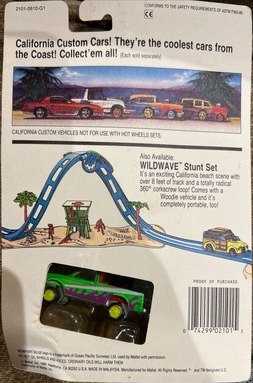Beach Patrol - California Custom toy car collectible - Main Image 2