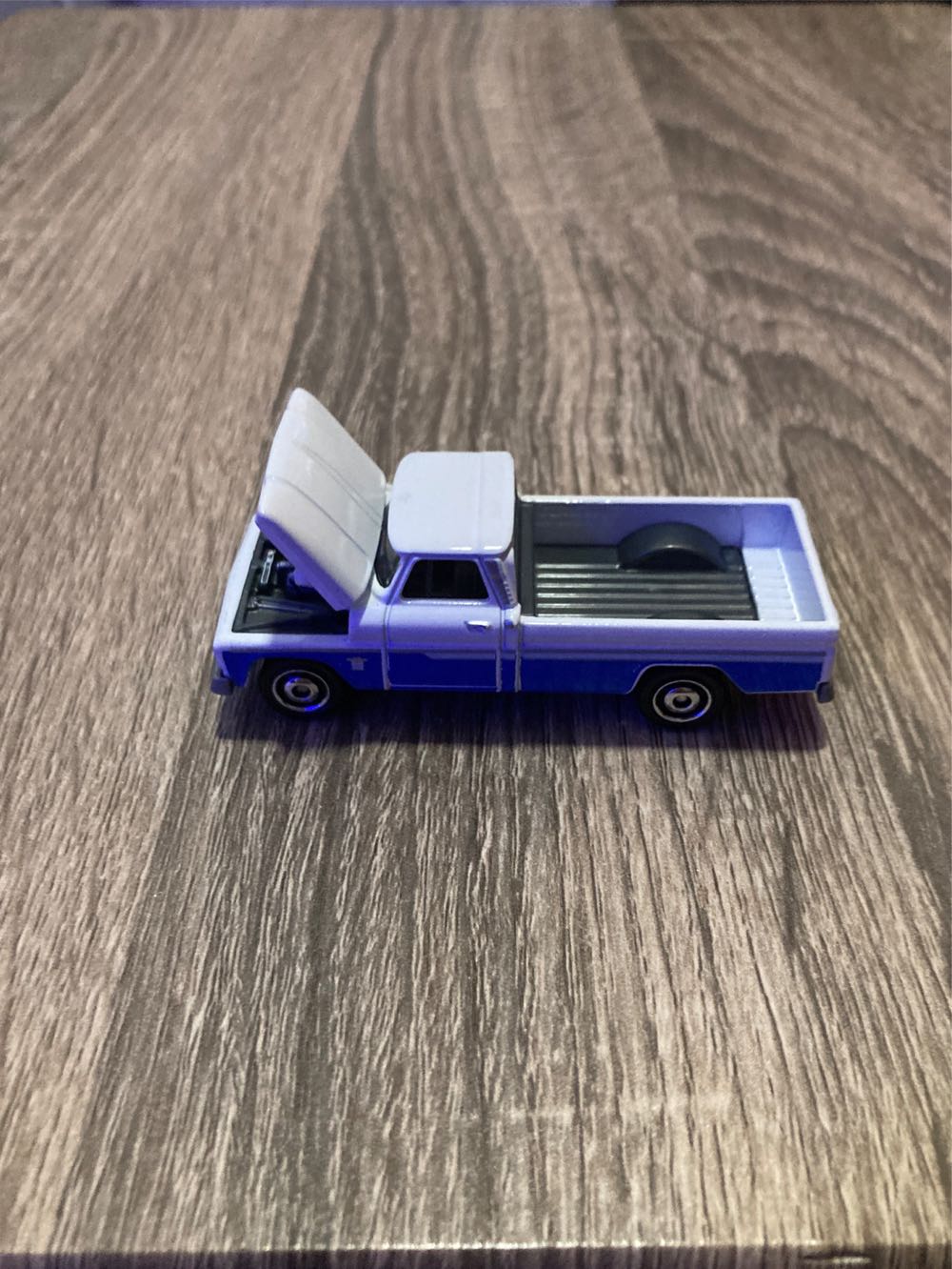 67 Chevy C10 Black - HW Hot Trucks toy car collectible - Main Image 3