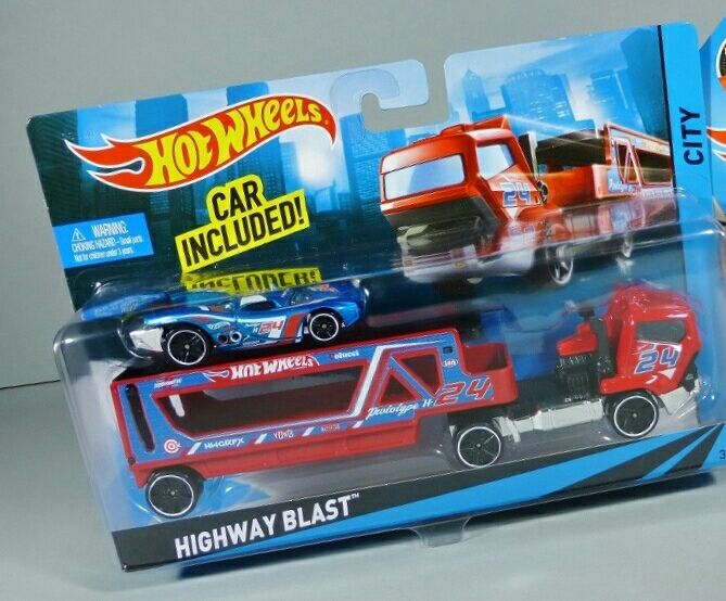 Highway Blast - (v.) - Super Rigs toy car collectible - Main Image 1