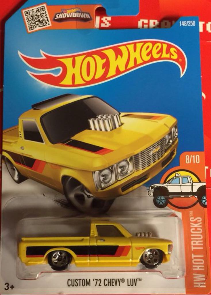 Custom ’72 Chevy Luv - 16 Hw Hot Trucks toy car collectible - Main Image 2