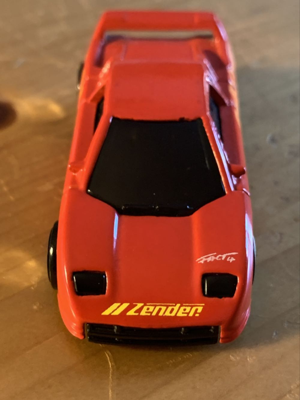 Zender Fact 4 - Promotional toy car collectible - Main Image 2