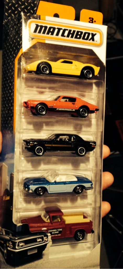 Matchbox 1968 Mustang GT/CS - Classic Rides 5-Pack toy car collectible - Main Image 2