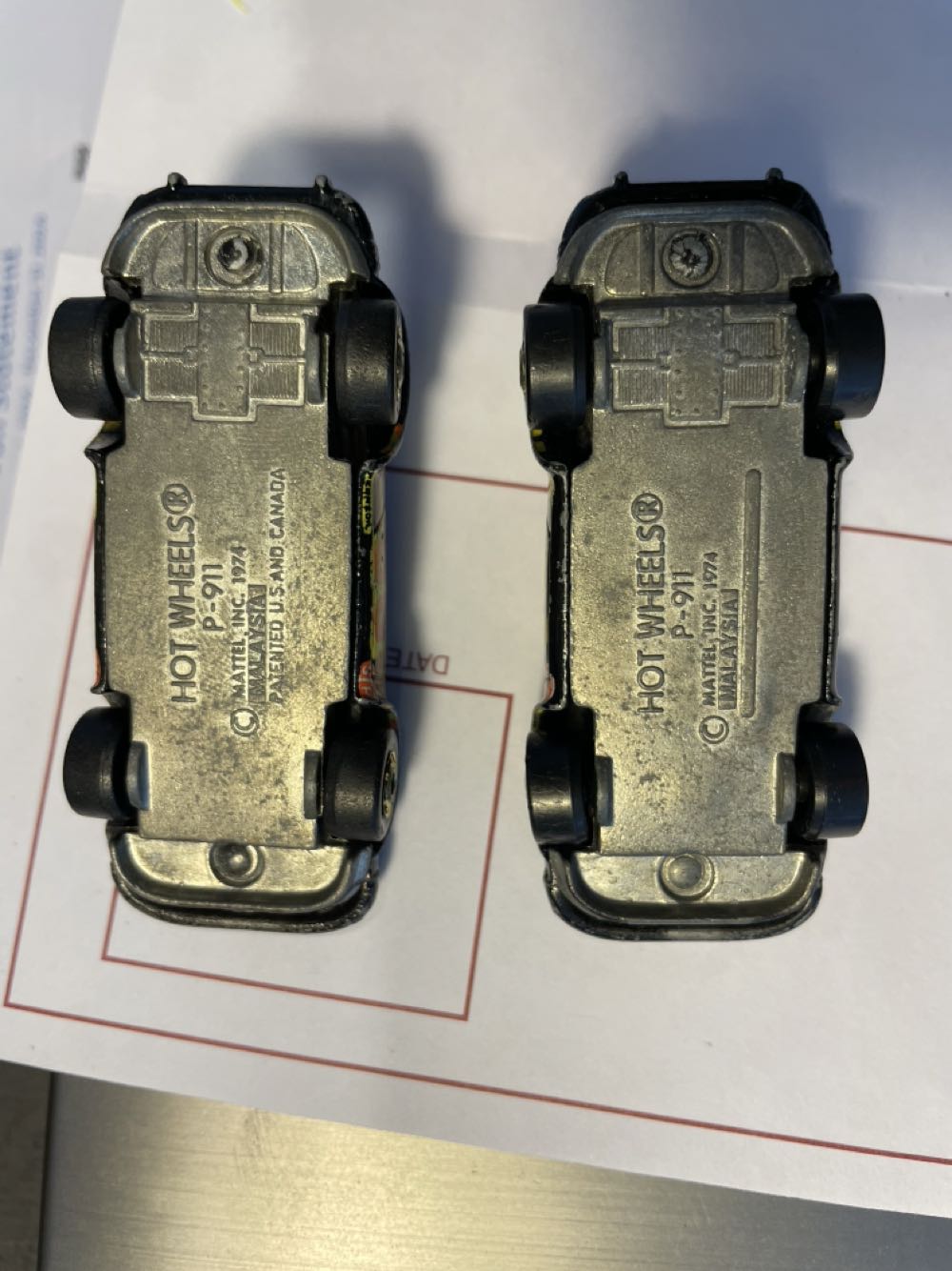 Porsche P-911 - 1982 Hot Ones toy car collectible - Main Image 3