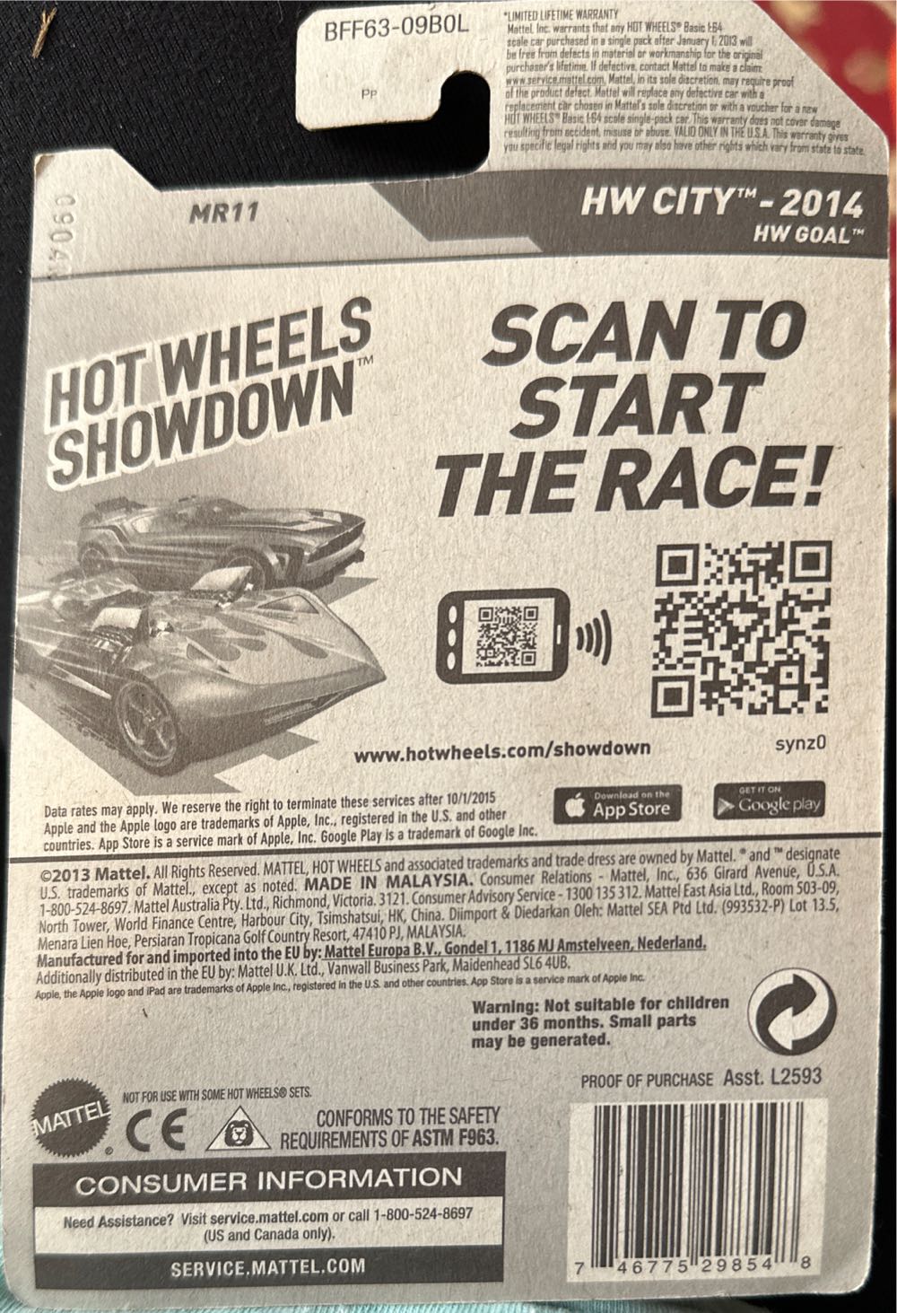 MR11 - HW City toy car collectible - Main Image 3