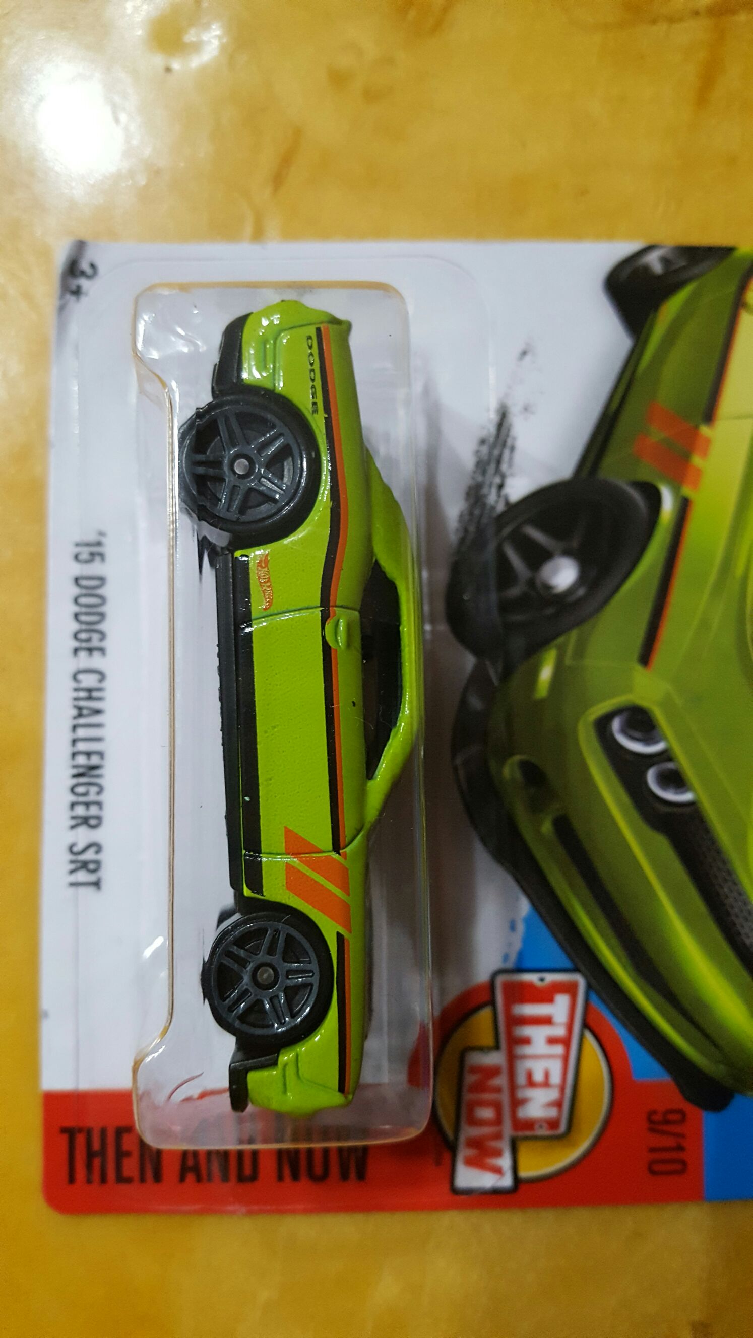 2015 Dodge Challenger SRT - Then and Now toy car collectible - Main Image 2