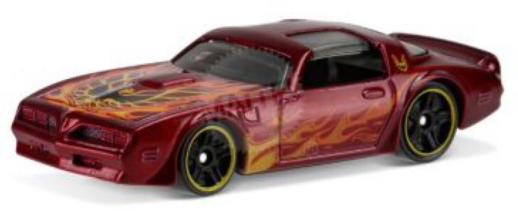 ’77 Pontiac Firebird - HW Flames toy car collectible - Main Image 2