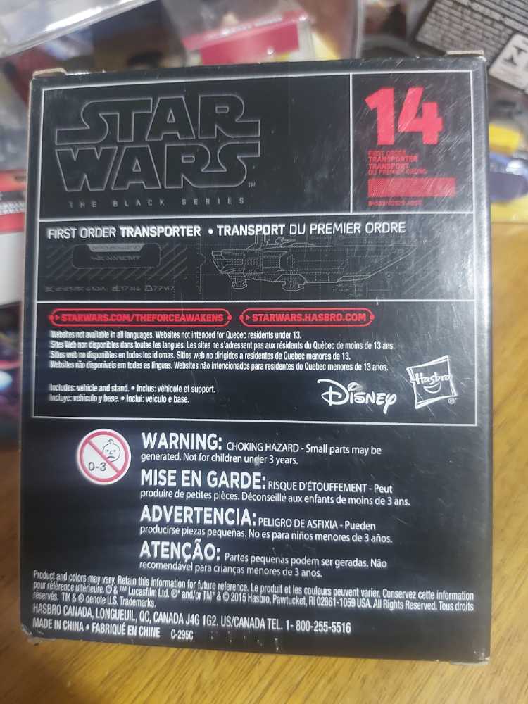 First Order Transporter The Black Series Star Wars - Star Wars: The Black Series toy car collectible - Main Image 2