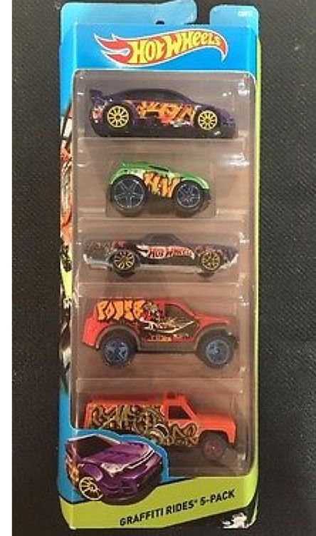 Hw Rapid Responder - Graffiti Rides 5-pack toy car collectible - Main Image 2