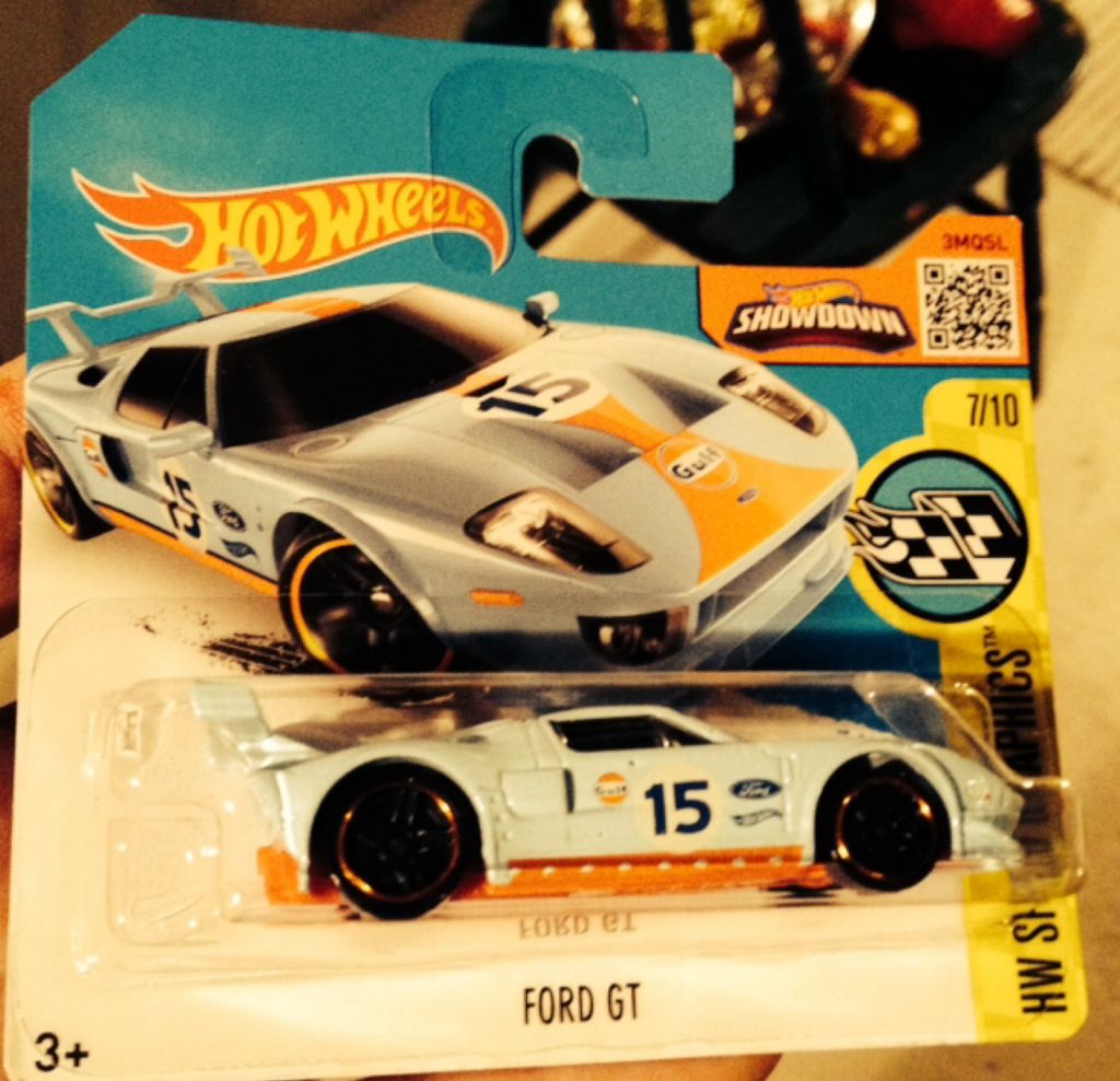 Ford GT - HW Speed Grapics toy car collectible - Main Image 1
