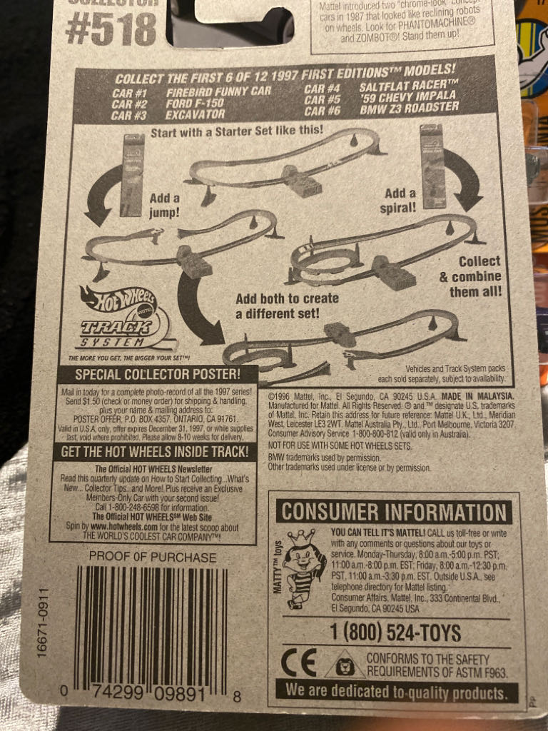 Zamac BMW Z3 Roadster - 6 of 12 toy car collectible - Main Image 2