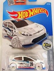 12 Ford Fiesta - 16 HW Snow Stormers toy car collectible - Main Image 2