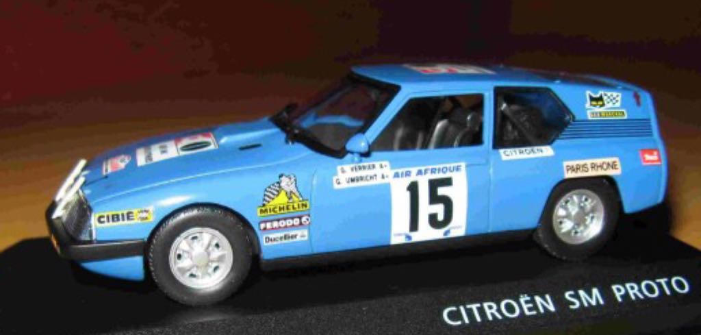 Citroën SM Proto Rallye Bandama - IXO toy car collectible - Main Image 1