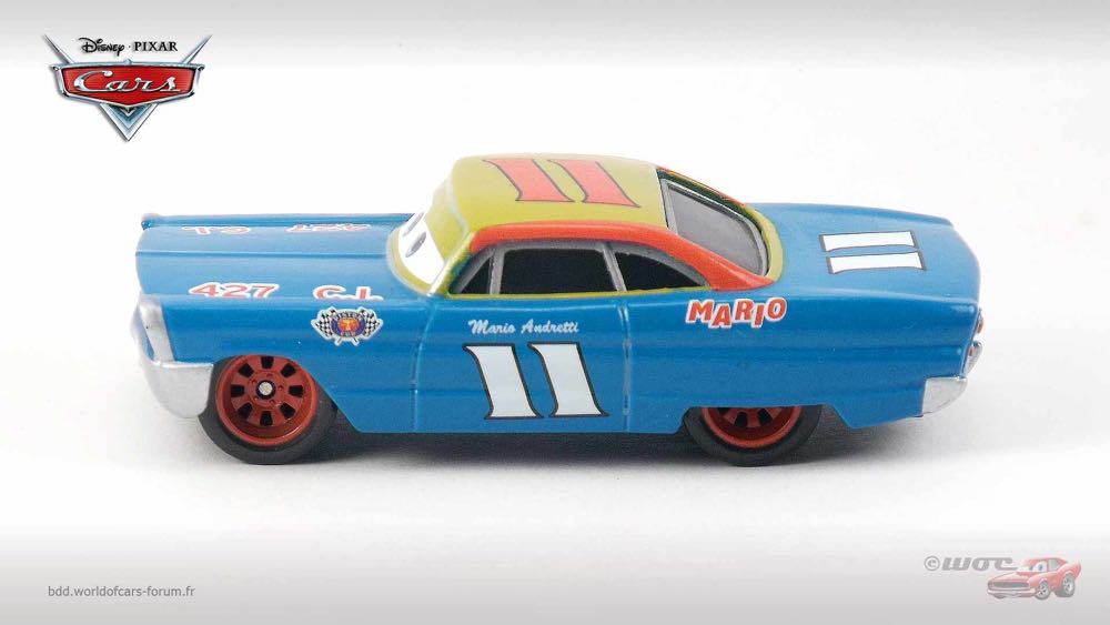 Mario Andretti - (2015 - Cars 2015) PISTON CUP (18) toy car collectible - Main Image 4