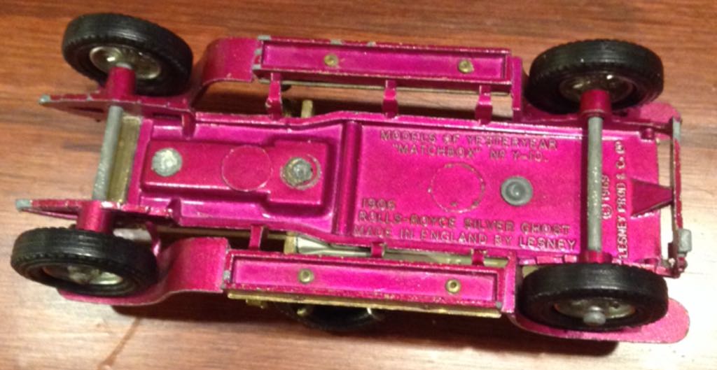 1906 Rolls Royce Silver Ghost - Models Of Yesteryear toy car collectible - Main Image 2