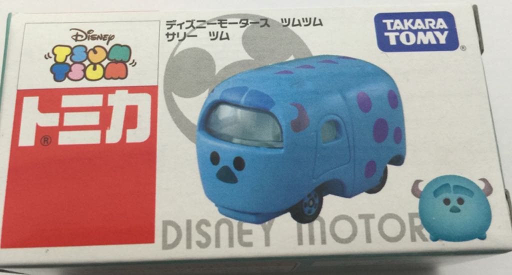WD TSUM Sally Blue Cow - Disney Tsum Tsum toy car collectible - Main Image 1