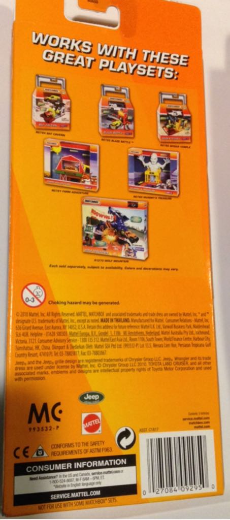 Matchbox Desert Adventure #9 5 Pack  toy car collectible - Main Image 2