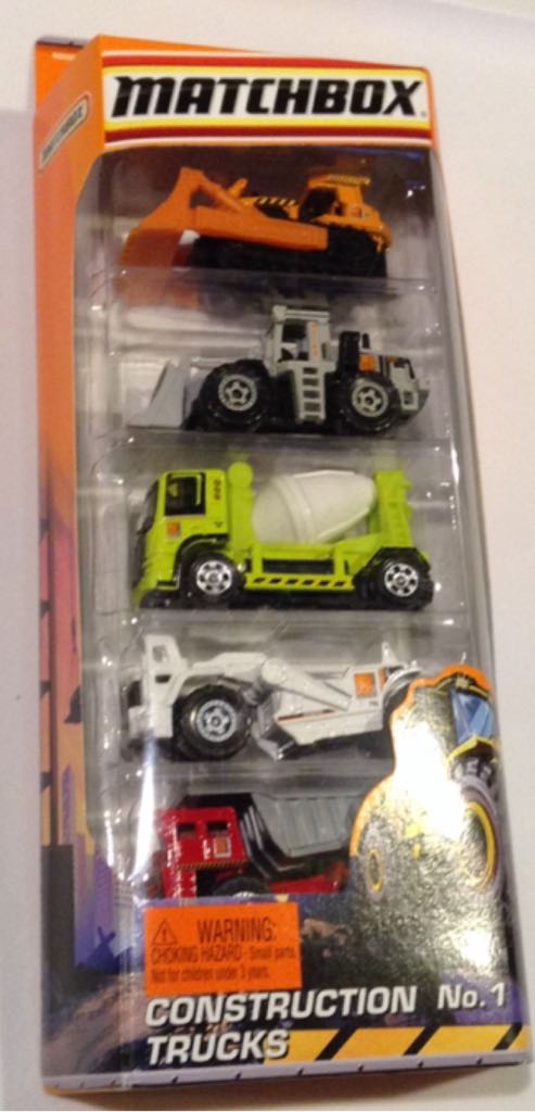 Matchbox Construction Trucks No. 1 toy car collectible - Main Image 1