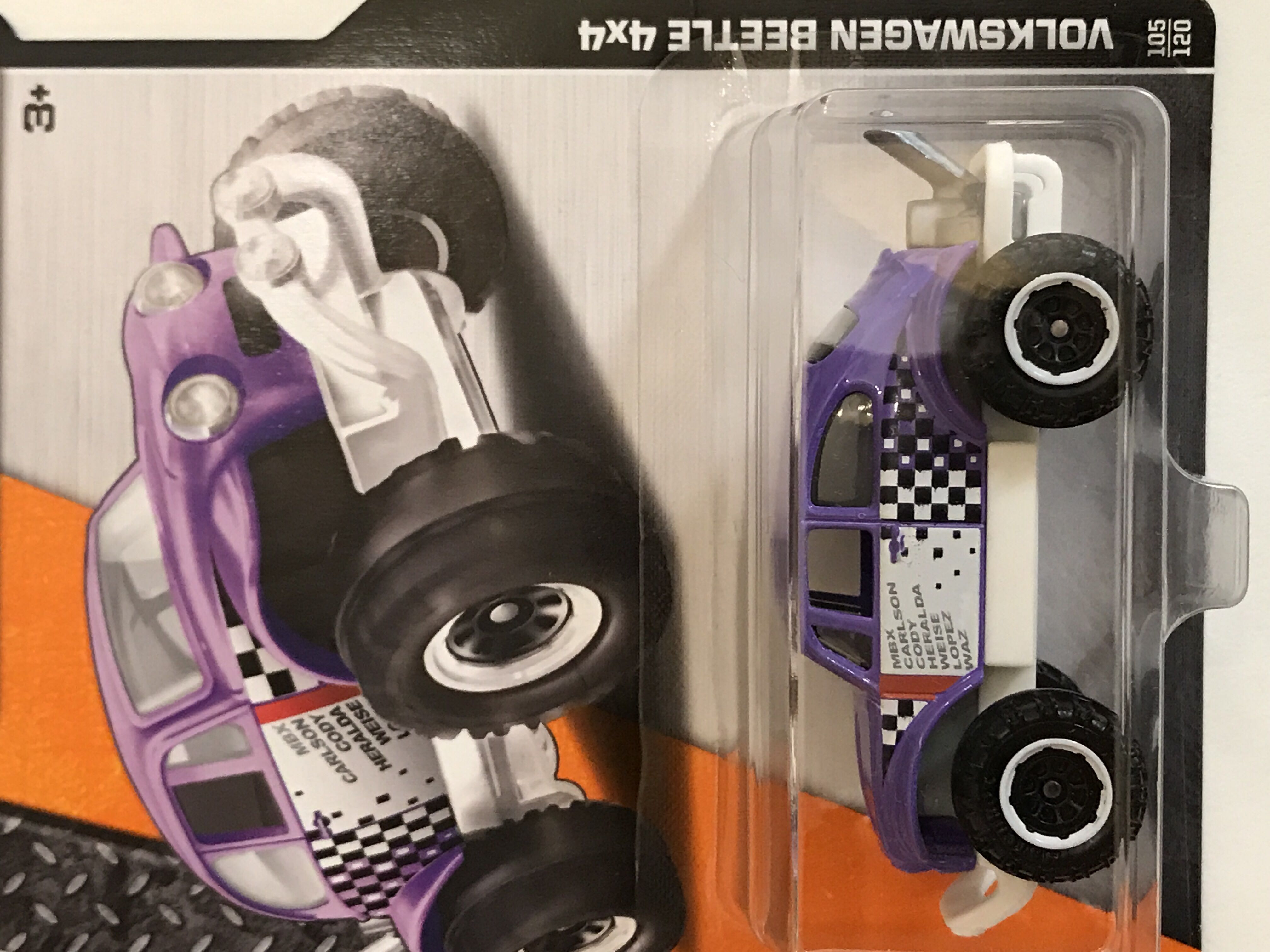 Volkswagon Beetle 4x4 - 2015 - MBX Explorers toy car collectible - Main Image 3