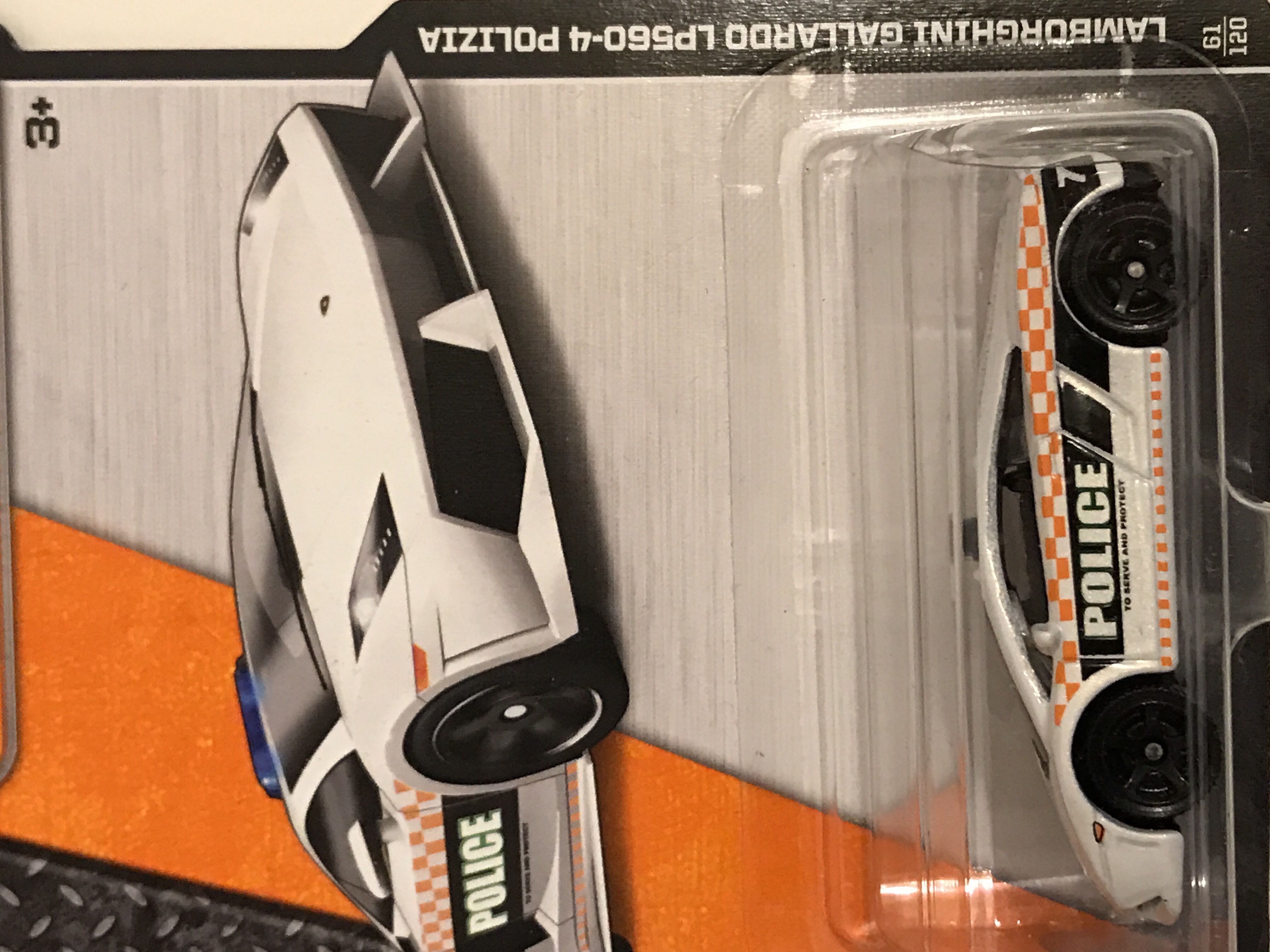 Lamborghini Gallardo LP560-4 Polizia - 2015 - MBX Heroic Rescue toy car collectible - Main Image 3