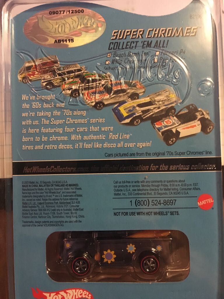 RLC Beach Bomb Too - HWC Super Chromes toy car collectible - Main Image 2