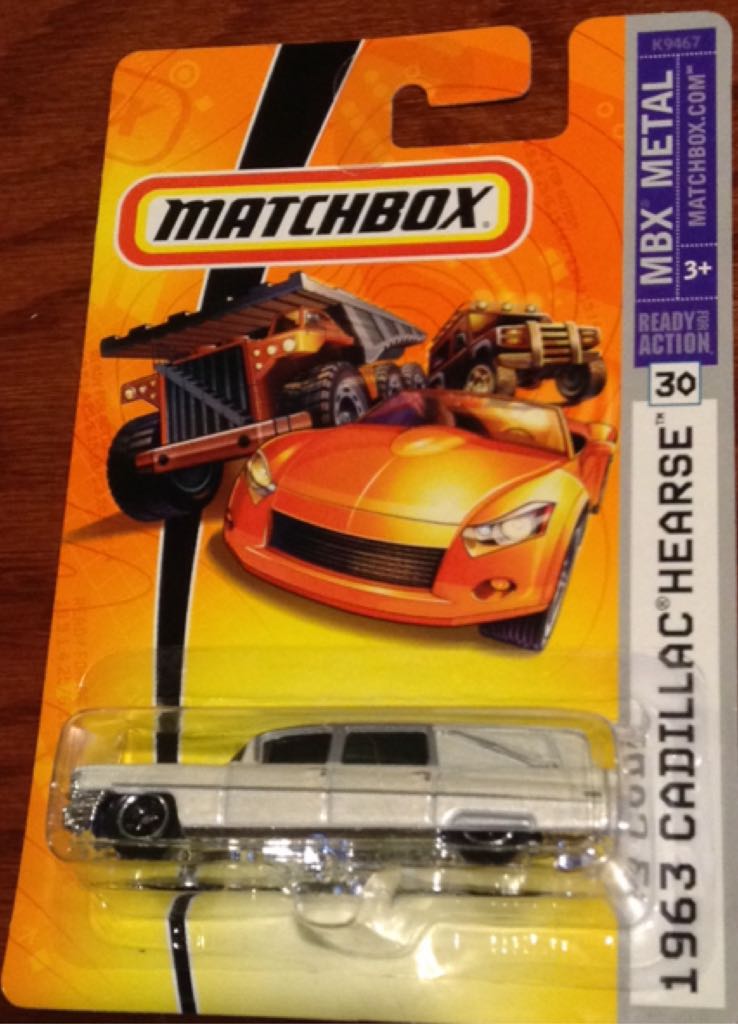 Matchbox 1963 Cadillac Hearse - Mbx Metal toy car collectible - Main Image 1