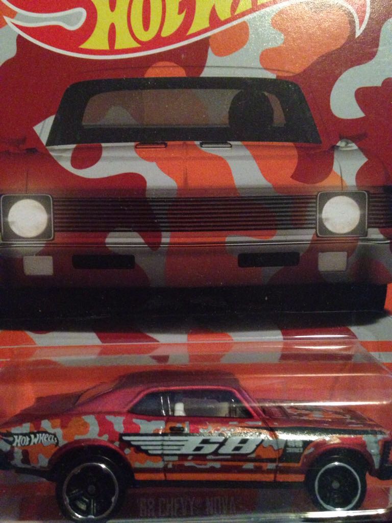 ’68 Chevy Nova Camaflage - 2016 HW Camouflage toy car collectible - Main Image 1