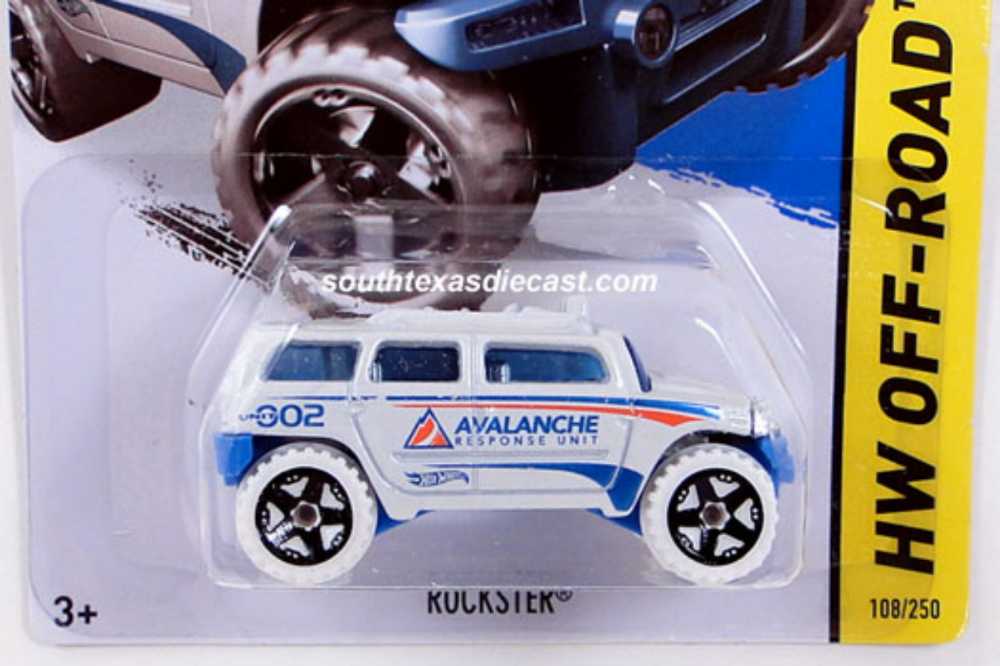 Rockster - HW Off Road/Ice Mountain toy car collectible - Main Image 3