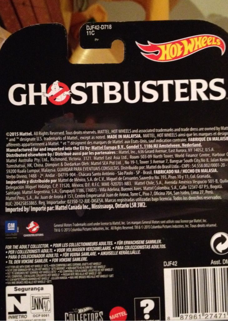 Ghostbusters Ecto-1 - Hw Retro Entertainment toy car collectible - Main Image 2