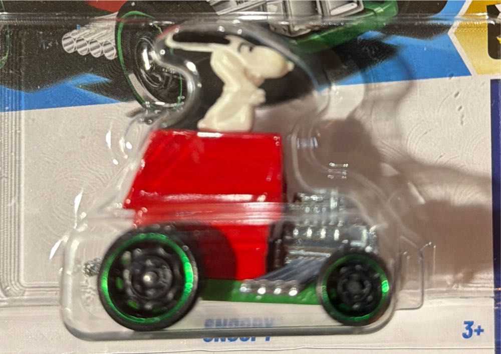 Snoopy - 2025-HW SCREEN TIME toy car collectible - Main Image 3