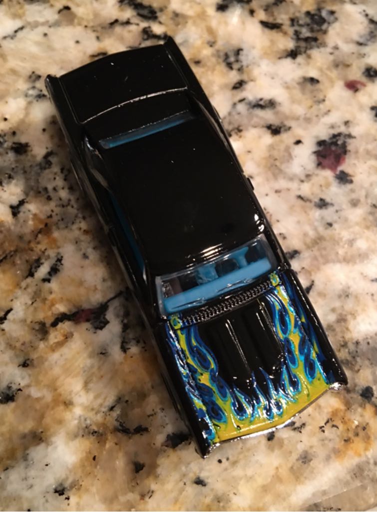 15 Dodge Challenger Srt Black  toy car collectible - Main Image 2