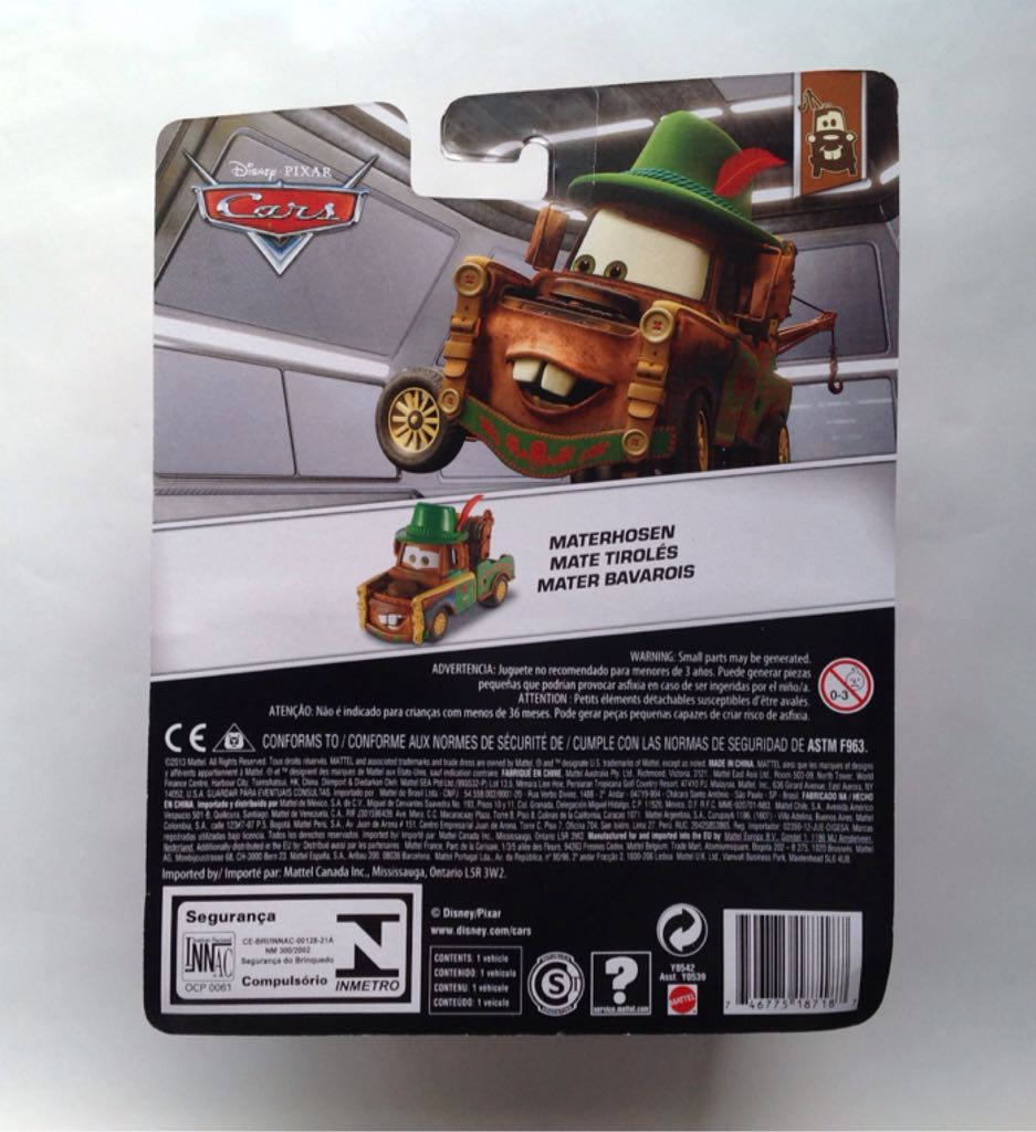 Disney Cars Materhosen - [2013] Maters toy car collectible - Main Image 2