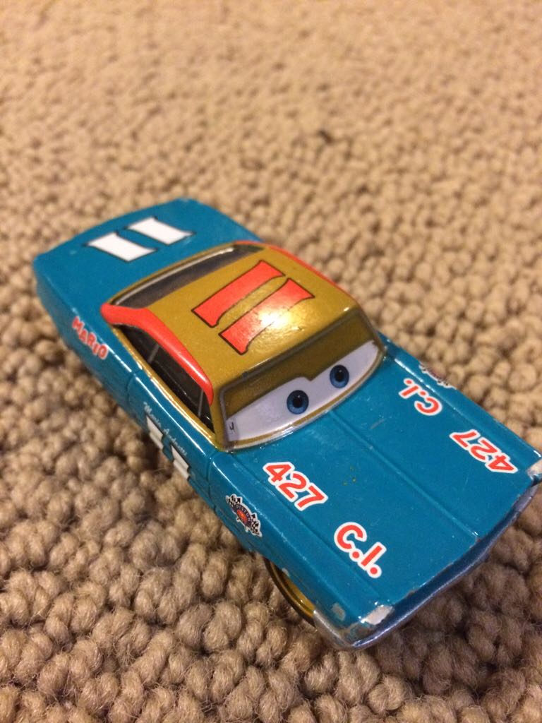 Disney Cars Mario Anderetti  toy car collectible - Main Image 1