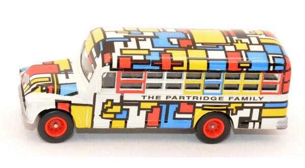 Johnny Lightning The Partridge Family Bus - Hollywood On Wheels toy car collectible - Main Image 2