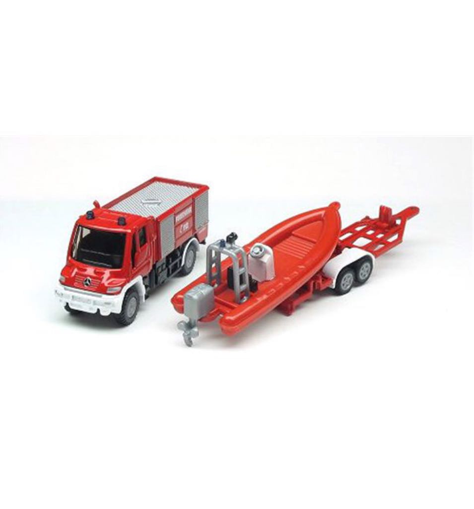 Mercedes Benz Unimog U 400 Rosenbauer - MB Unimog toy car collectible - Main Image 2