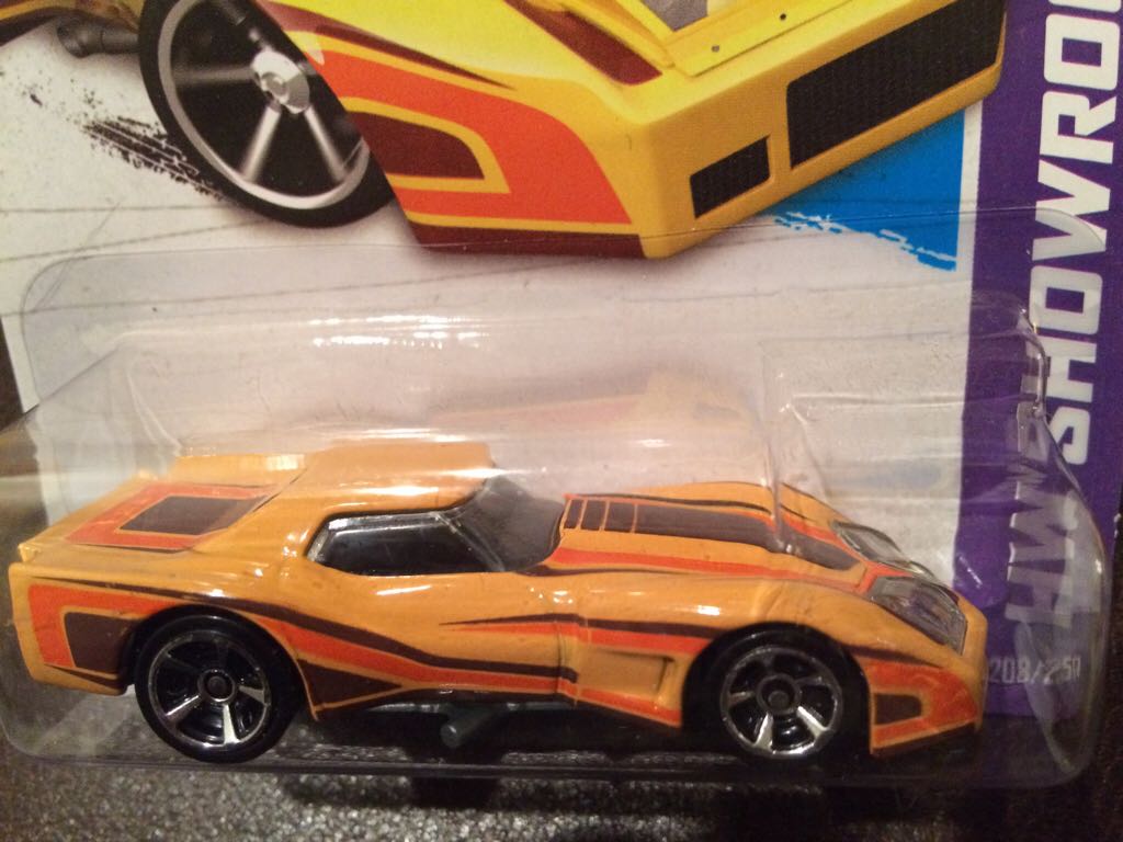 ’76 Greenwood Corvette - ’13 HW Showroom toy car collectible - Main Image 2