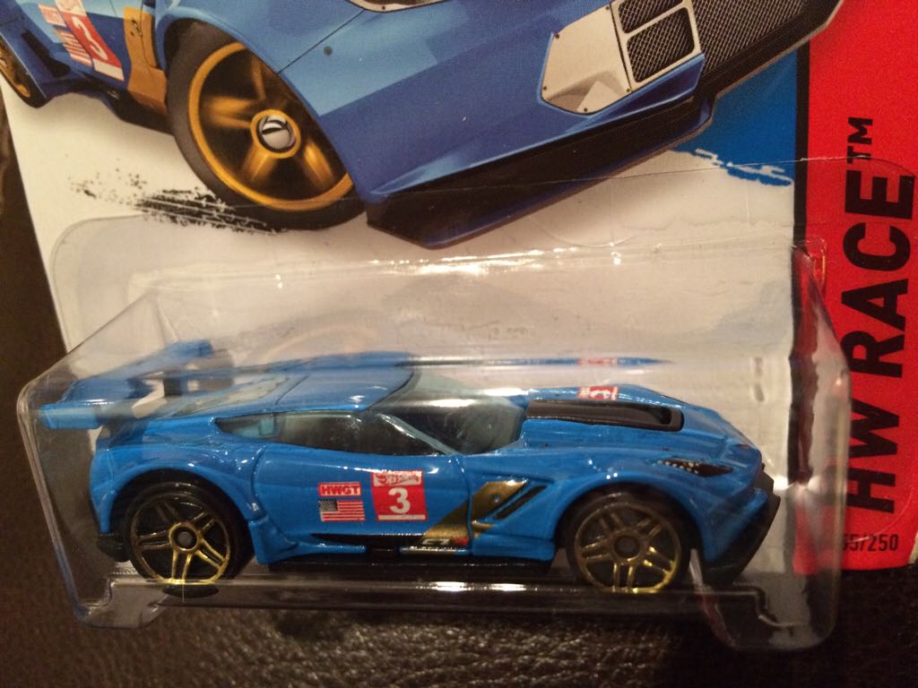 Chevrolet Corvette - ’15 HW Race toy car collectible - Main Image 2